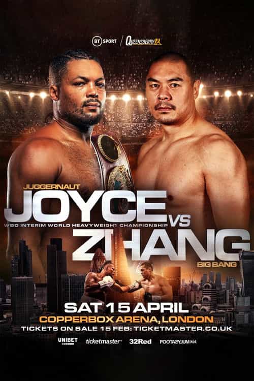 Joe Joyce vs. Zhilei Zhang