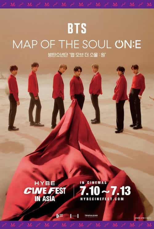 BTS MAP OF THE SOUL ON:E DVD