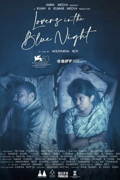 Lovers in the Blue Night
