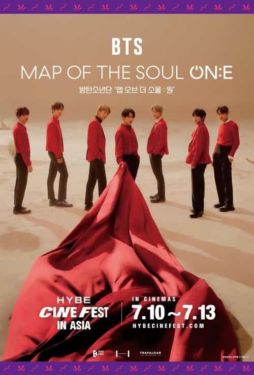 BTS MAP OF THE SOUL ON:E DVD