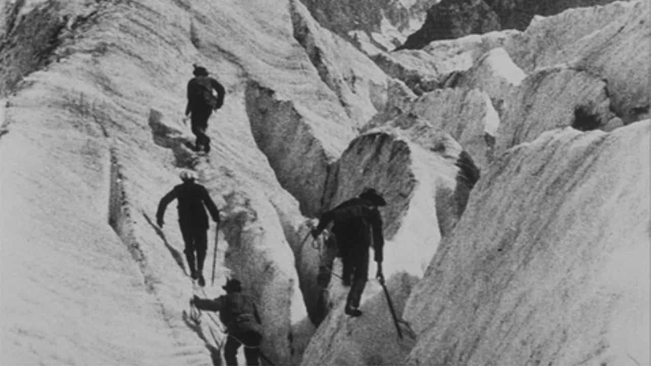 Chamonix - The Mer de Glace. Ascent