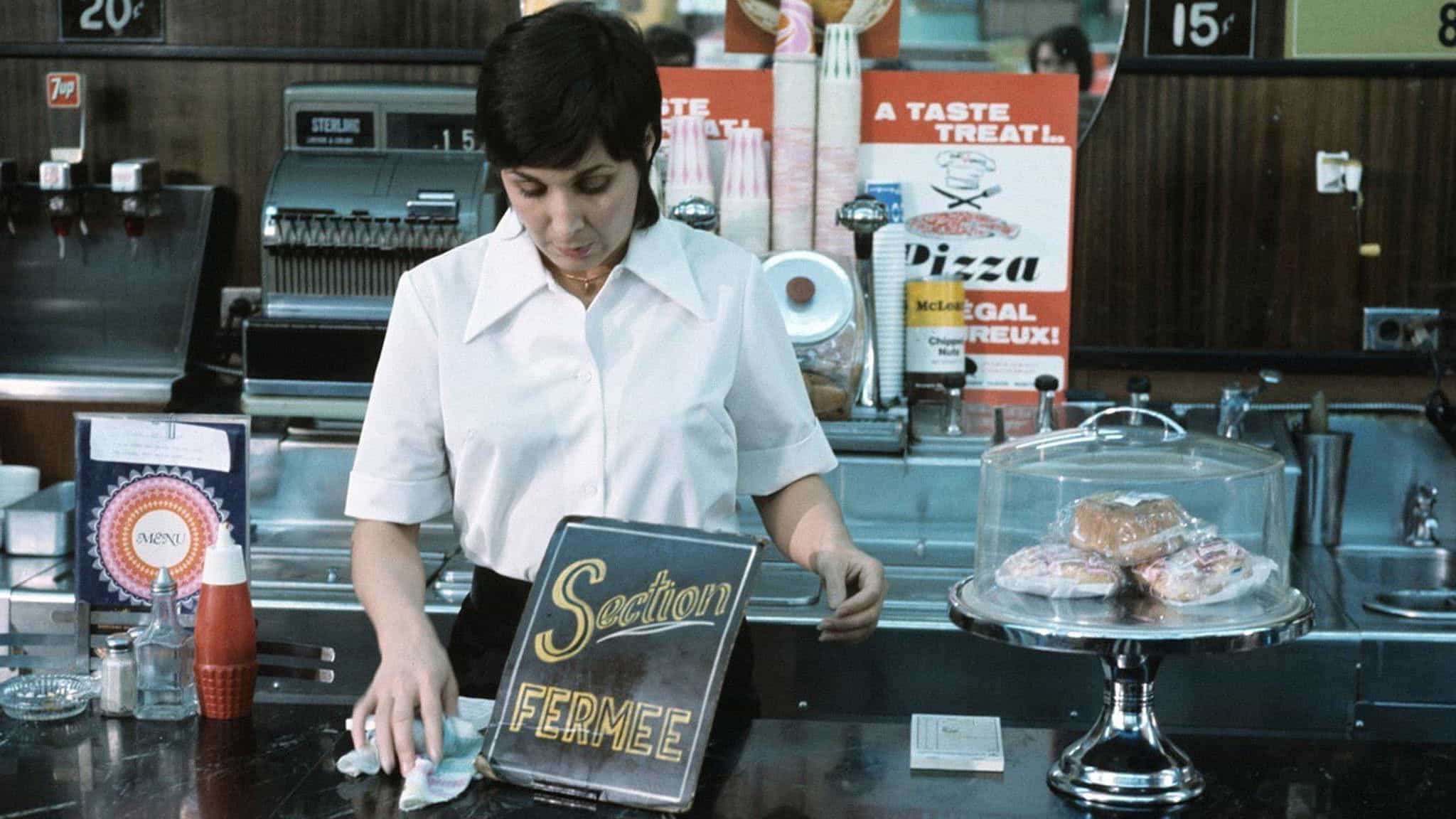 Françoise Durocher, waitress